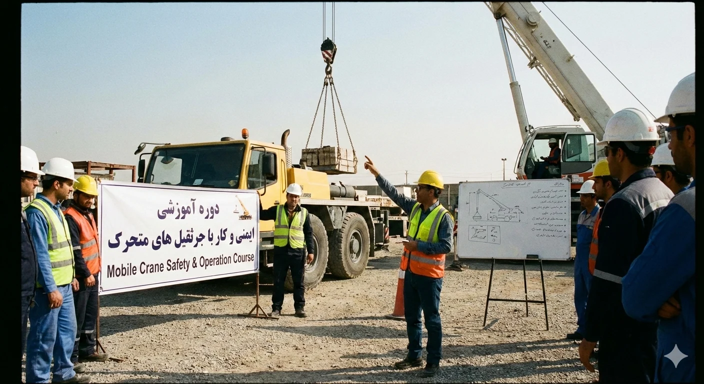 دوره آموزش ایمنی و کار با جرثقیل های متحرک