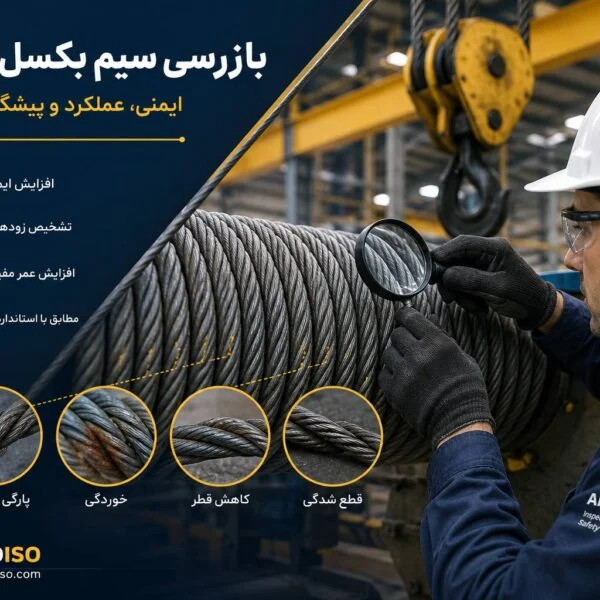 بازرسی سیم بکسل جرثقیل