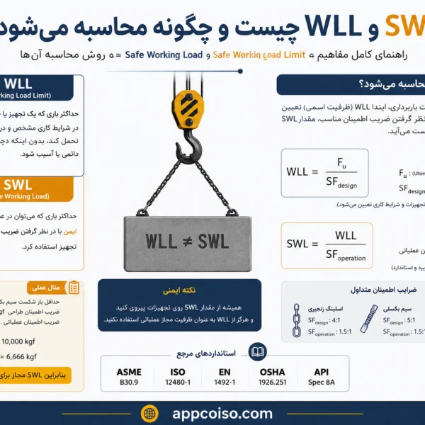 WLL و SWL چیست و چگونه محاسبه می‌شود