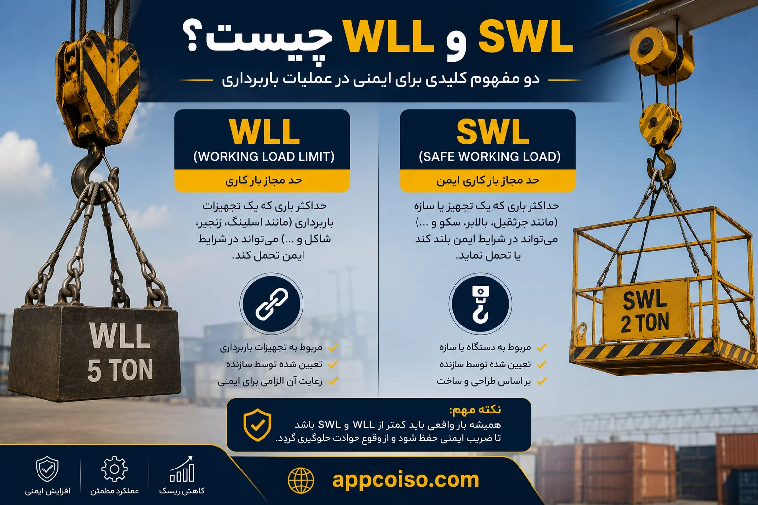 WLL و SWL چیست