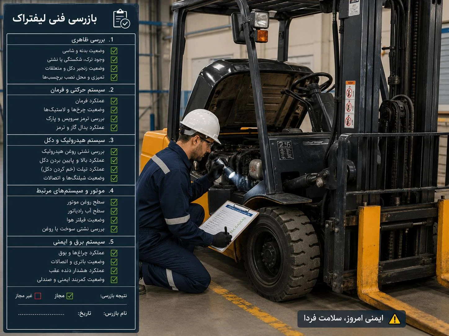 بازرسی فنی لیفتراک