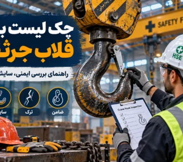 چک لیست بازرسی قلاب جرثقیل